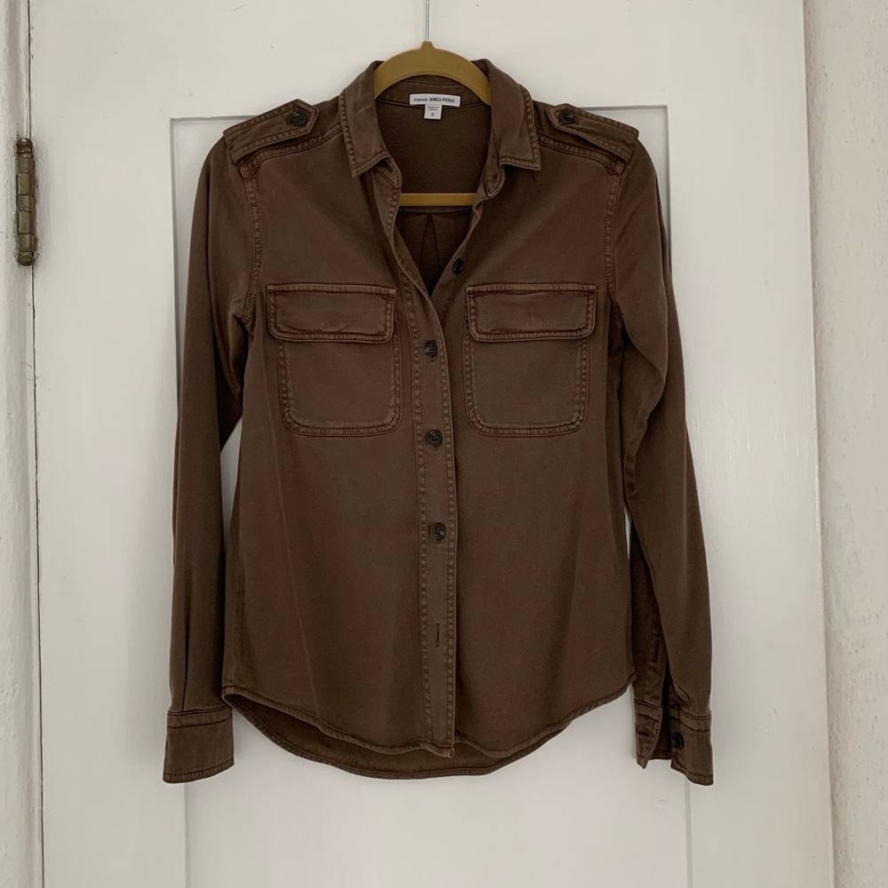 James Perse Utilitarian style Button Down
